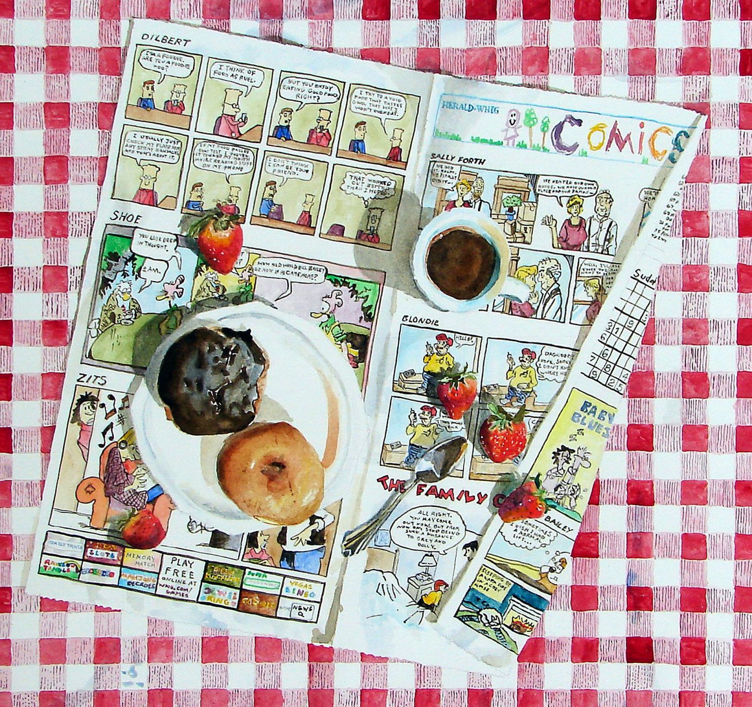 LMA 016_Linda Buechting_Sunday Donuts.tif